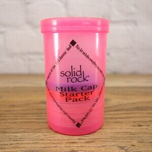 Solid Rock Milk Cap Starter Pack Vintage Pog Game